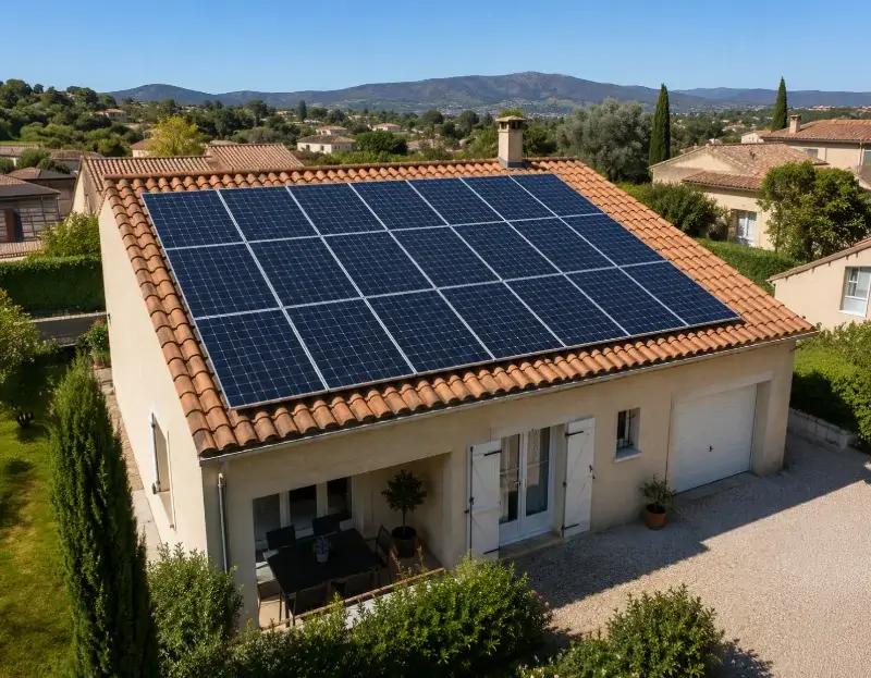 Prime à l'autoconsommation panneaux solaires Sauzet — aide financière de l'État